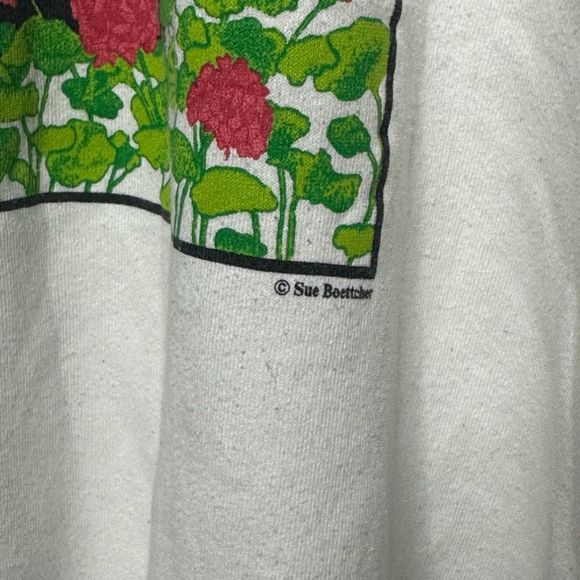 VTG Sue Boettcher Cat Pullover XXL - Picture 2 of 4